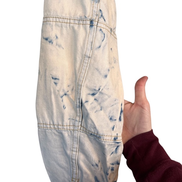 NWT Free People Jones Tie Dye Denim Jacket - Picture 4 of 7